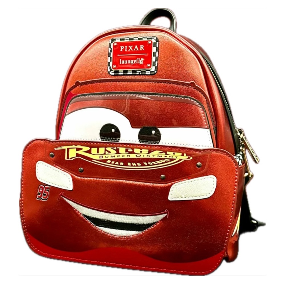 Loungefly Lightning McQueen Bag | Disney Pixar Cars | New